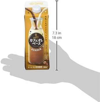 Amazon.co.jp: キーコーヒー カフェオレベース 500ml紙パック×6
